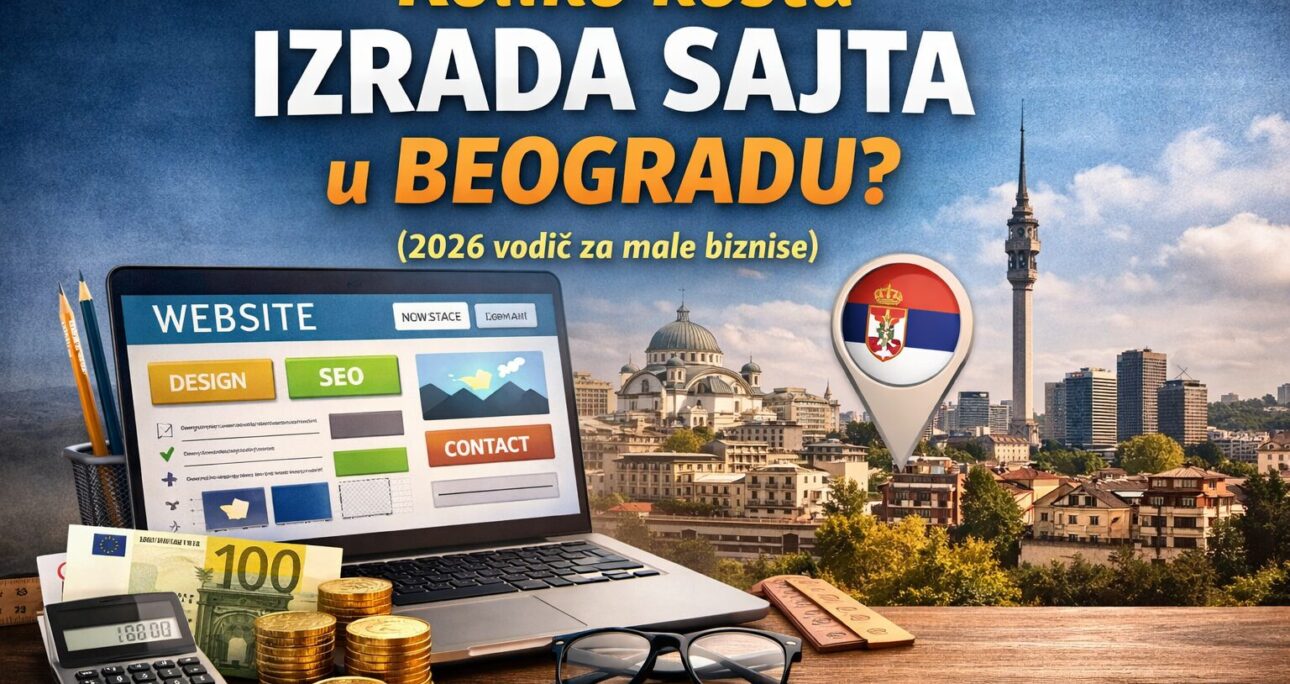 Izrada sajta Beograd  – cena – kako izgleda dobar sajt