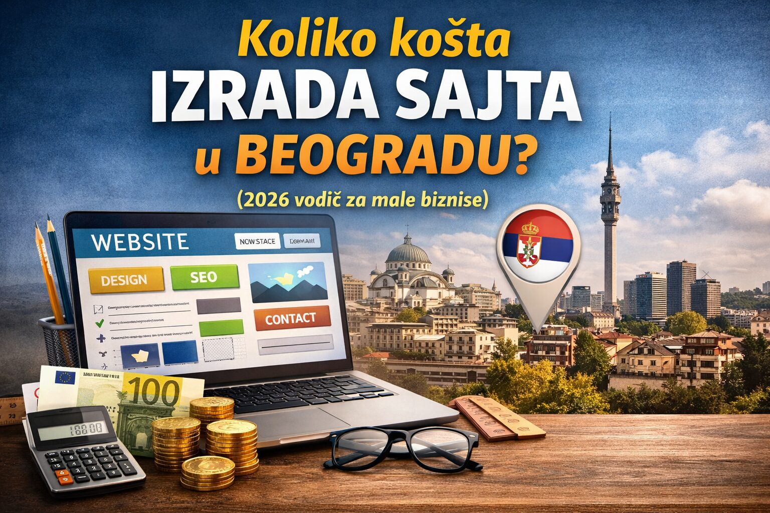 Izrada sajta Beograd  – cena – kako izgleda dobar sajt