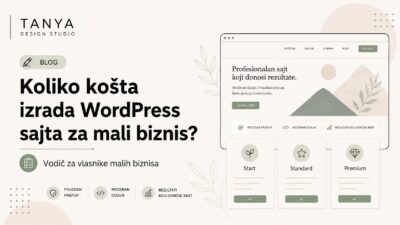 Koliko košta izrada WordPress sajta za mali biznis?